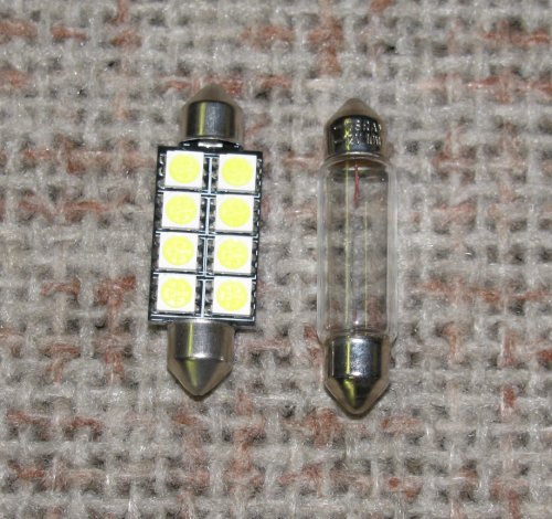 Side-by-side
LED on left, incandescent on right.
