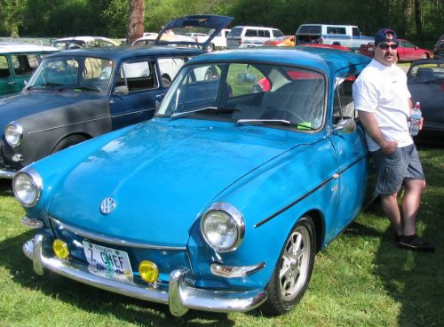 Adam chillin' with his very nice Fastback.
