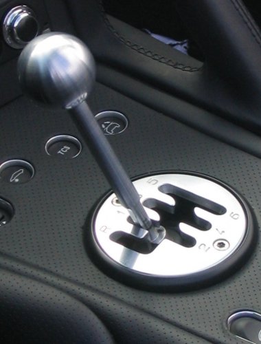2006 Lamborghini Murci�lago
Real stick shifter and not some tiny T-handle toggle switch.
