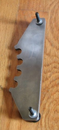 A view of the front side (in relation to mounting it on the engine).  This is the side that faces the engine.
